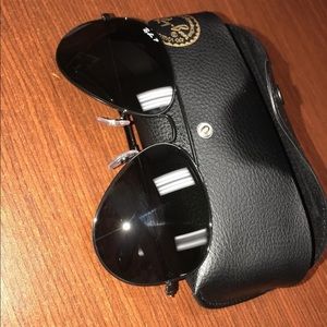 Large Aviator Polarized Ray Bans